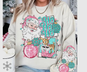 Santa Vintage Sweatshirt