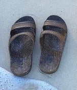 Kids/Youth Brown Jandals