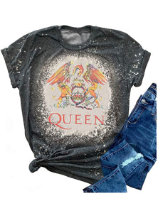 Queen Distressed Tee