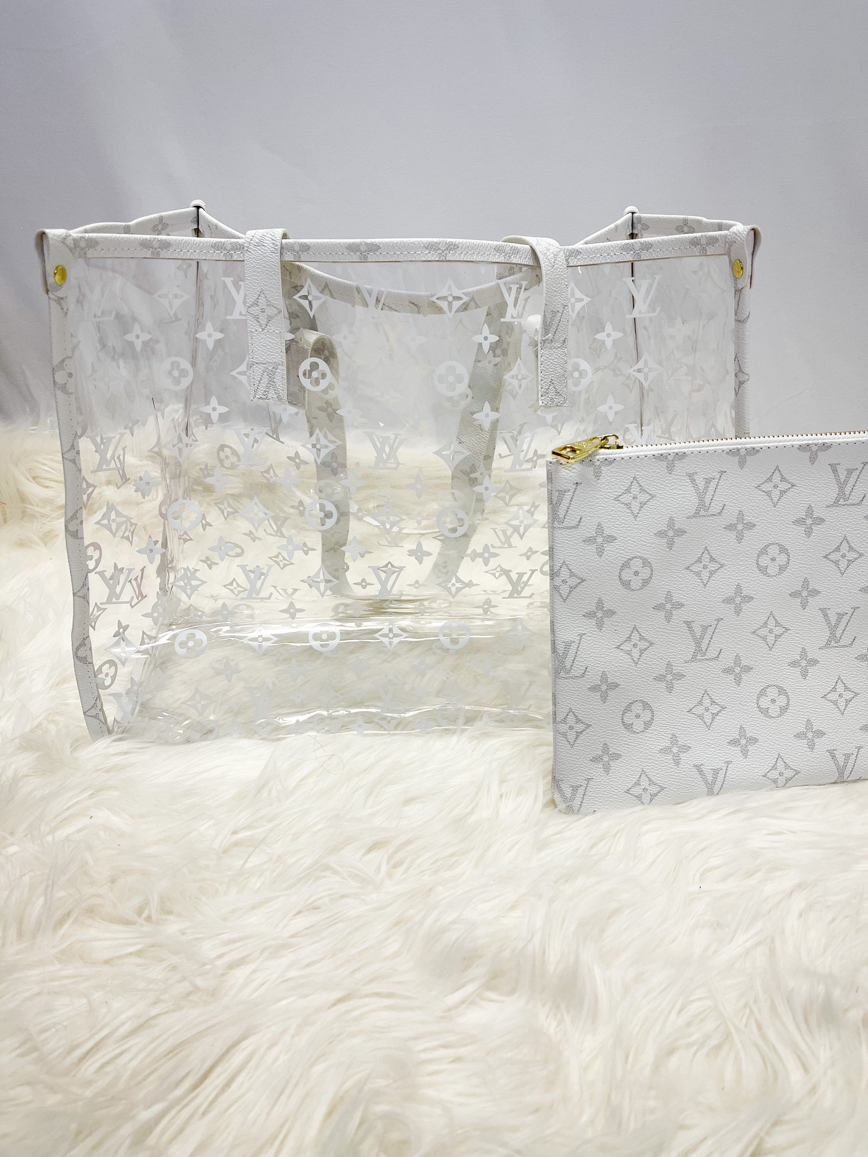 “Louie” Clear Bag & Clutch