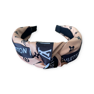 LV inspired head band