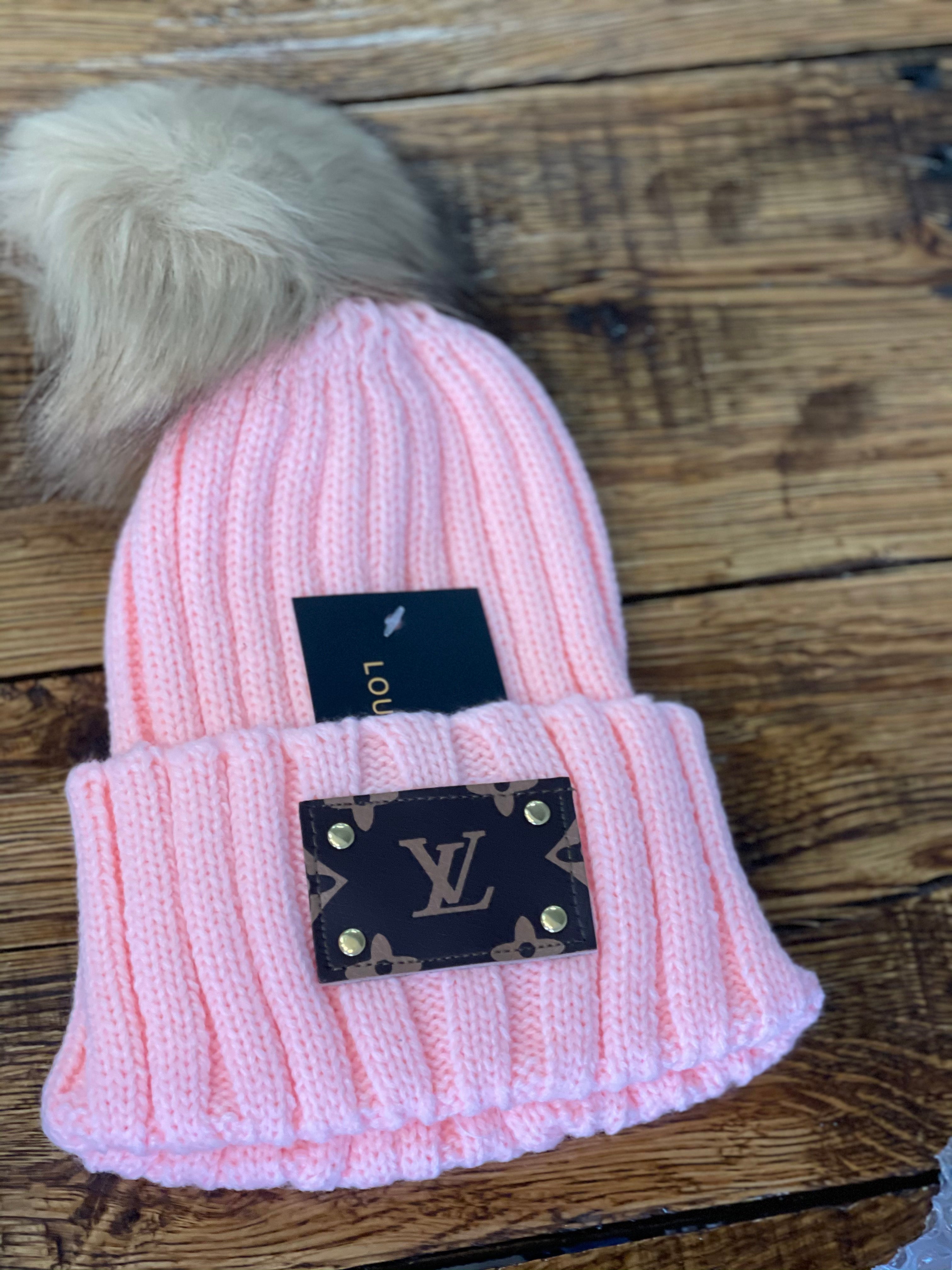 LV Dupe Beanies