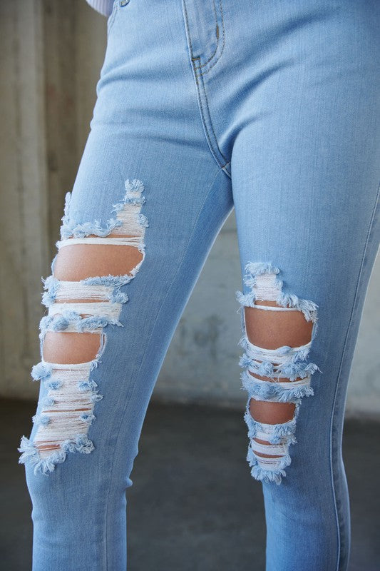 Rodeo Drive High Waist Skinny Jeans