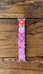 LV Dupe Apple Watch Band