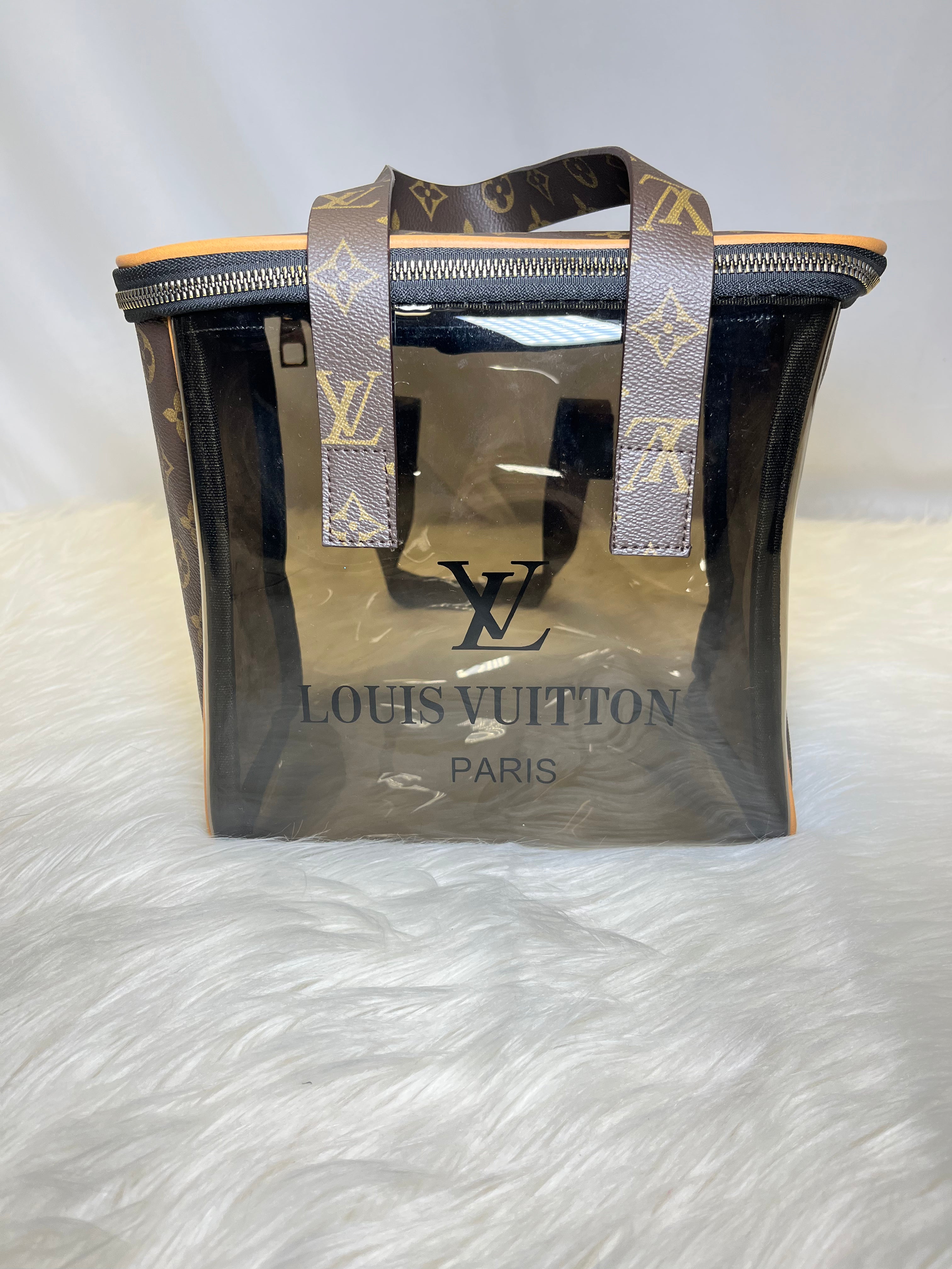 Designer “LV” makeup bag