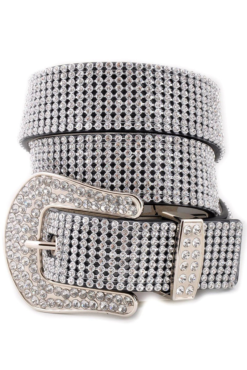 Rhinestone Western Belt