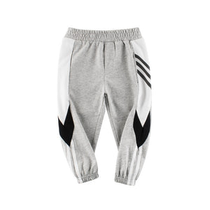 Kids Grey Two Toned Sweatpants