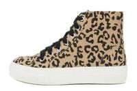 High top sneakers- leopard