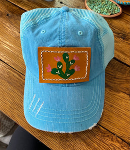 Turquoise Cactus Cap