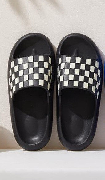 Checkered Slides (2 colors)