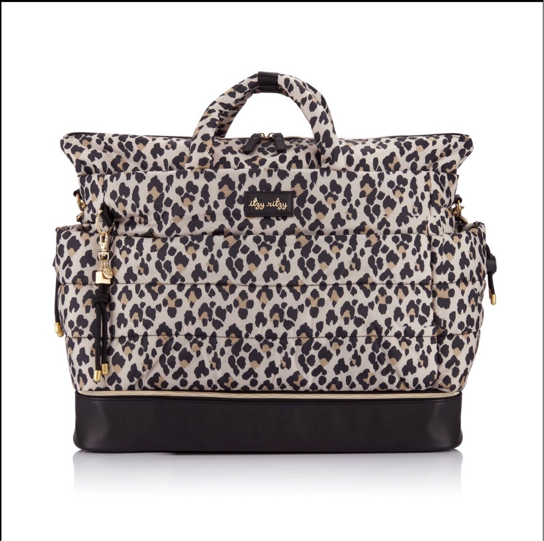 Itzy Ritzy Dream Weekender Leopard Diaper Bag