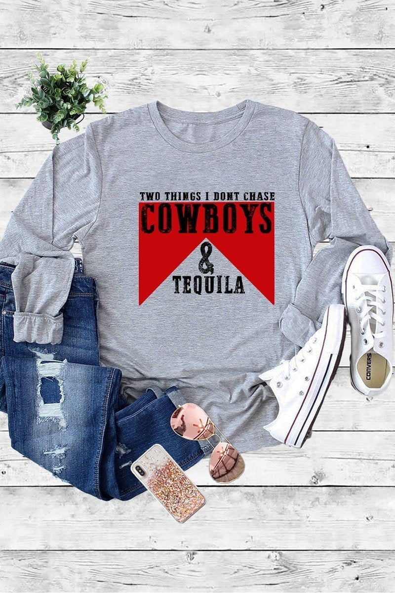 Cowboys & Tequila Long Sleeve