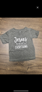 Jesus Over Everything Kids Tee