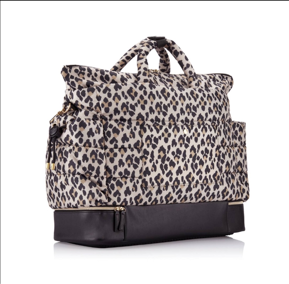 Itzy Ritzy Dream Weekender Leopard Diaper Bag