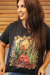 Spooky Desert Crop Tee