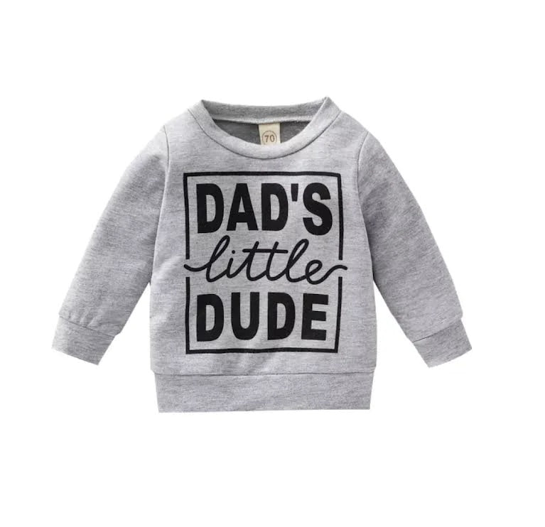 Dad’s Little Dude Sweatshirt