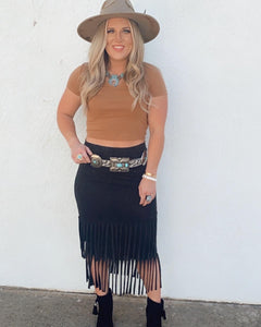 Fringe It Out Skirt