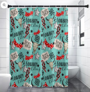 Cowboy Killer Shower Curtain