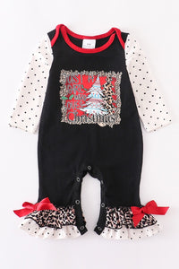 Girls Christmas Romper