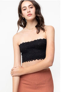 Laced Tube Top