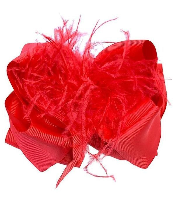 Feather Bows (various colors)
