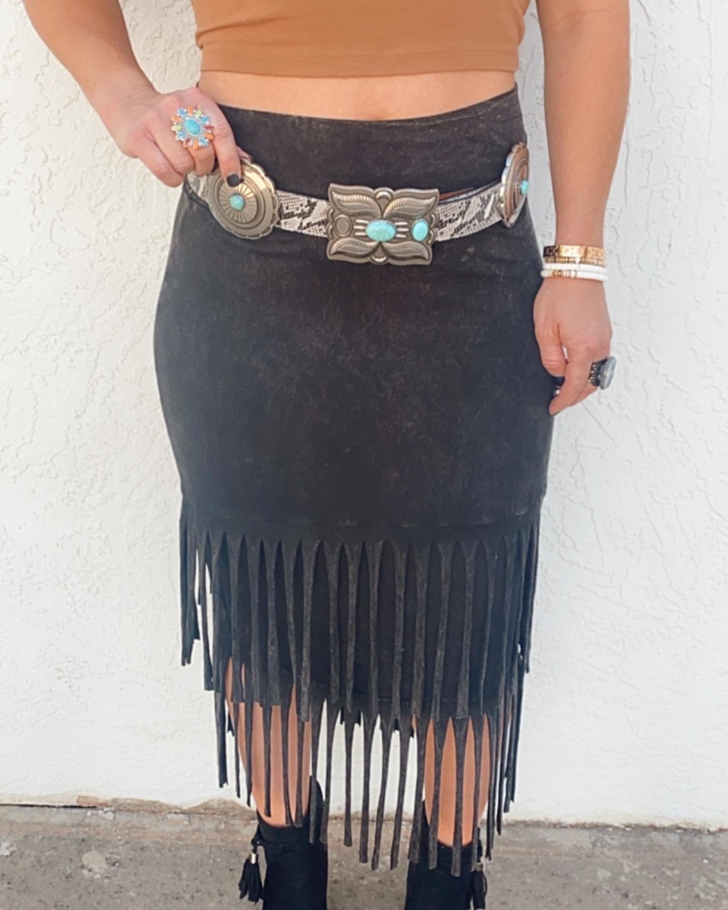 Fringe It Out Skirt