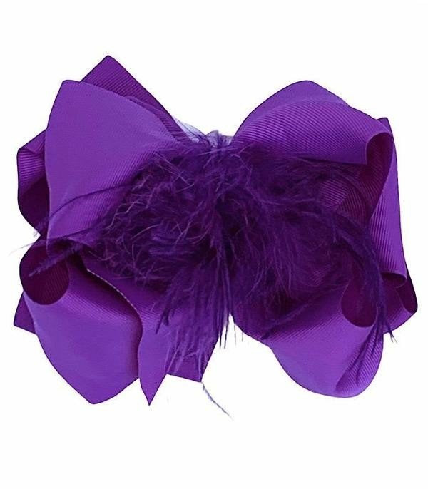 Feather Bows (various colors)