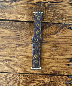 LV Dupe Apple Watch Band
