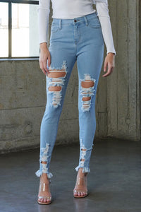 Rodeo Drive High Waist Skinny Jeans