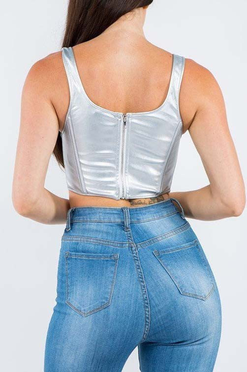 To The Moon Crop Top