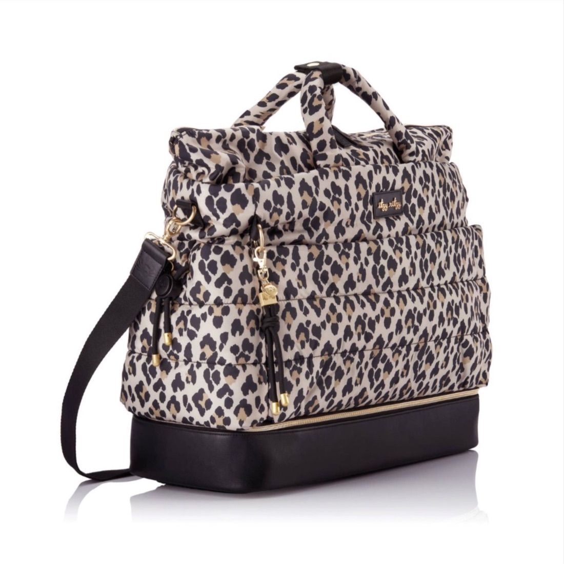 Itzy Ritzy Dream Weekender Leopard Diaper Bag