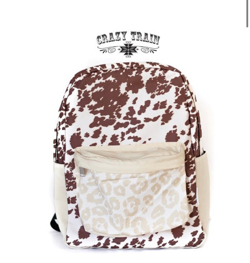 Cowprint Backpack