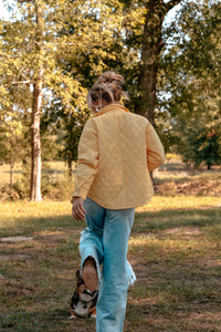 Yellow Autumn Shacket