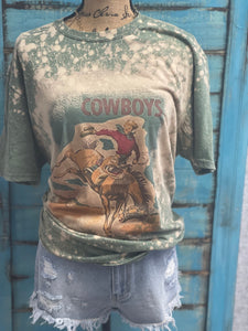 Gina Cowboy Bronc Tee