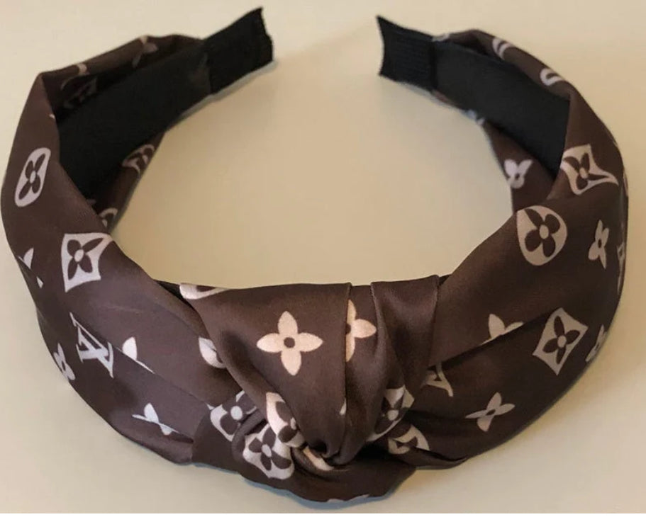 LV inspired head band